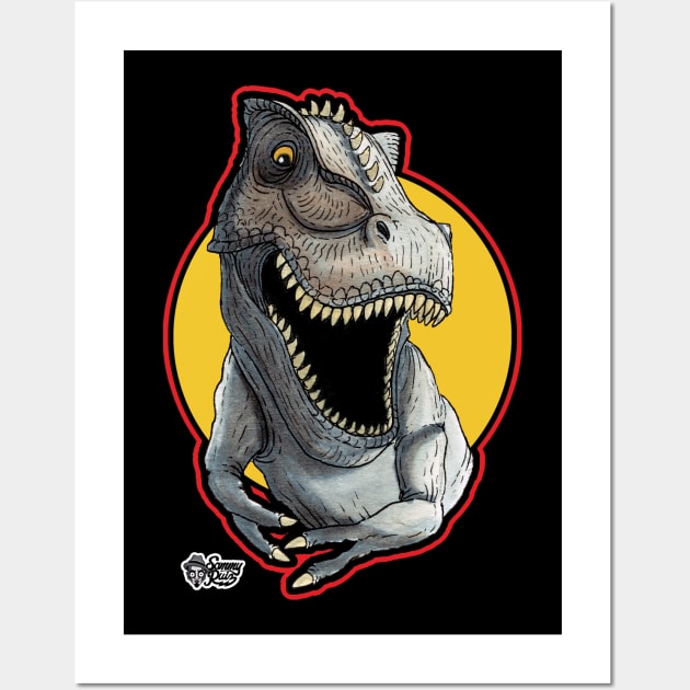 T-Rex Wall Art by The Art of Sammy Ruiz